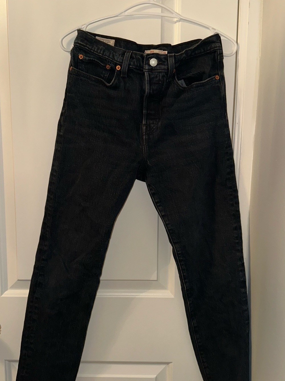 Levi's Wedgie Jeans in Black